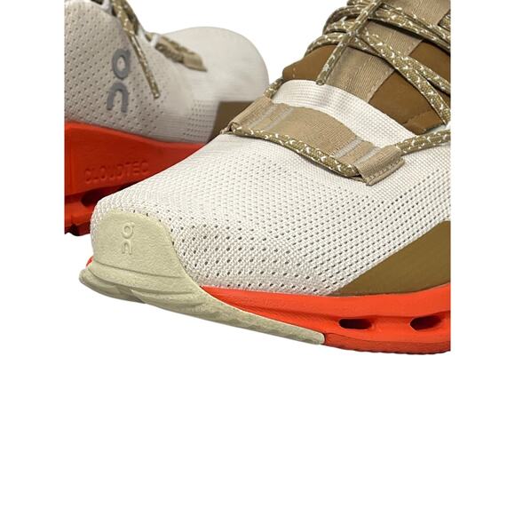 On Cloudnova Pearl Flame Cloudtec Running Shoes Women's Size 7.5 - Picture 5 of 9